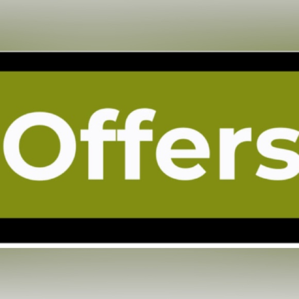 I accept most reasonable offers
